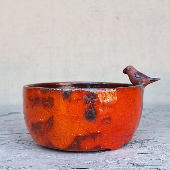 Sugar bowl "Bird"
