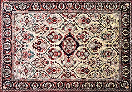 Handmade antique rug