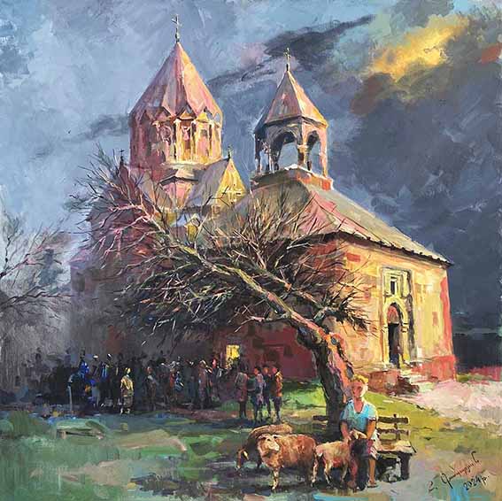 В Гандзасаре